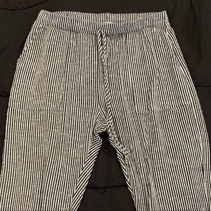 NWT Comfy striped pants.